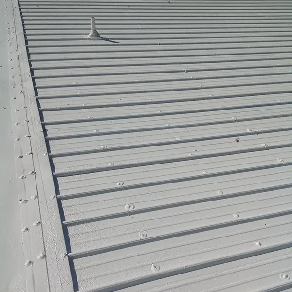 commercial roofing completed